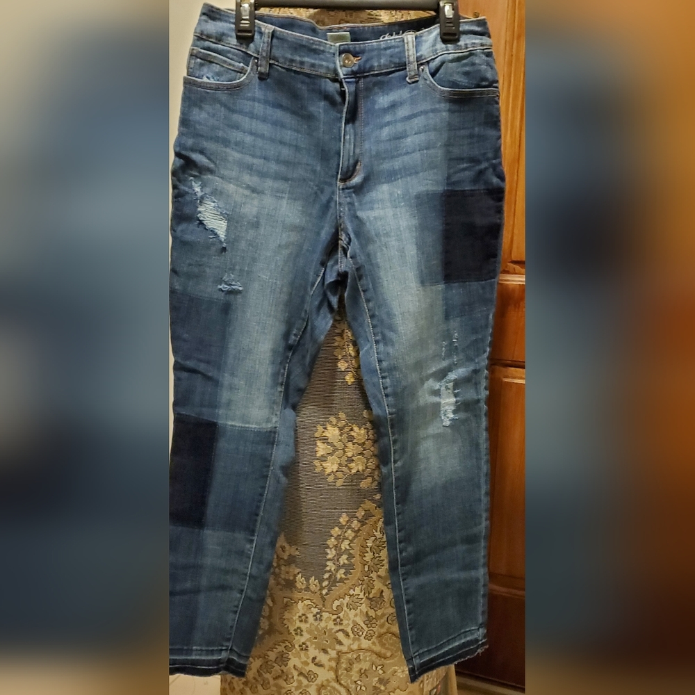 Faded Glory Destrested Jeans